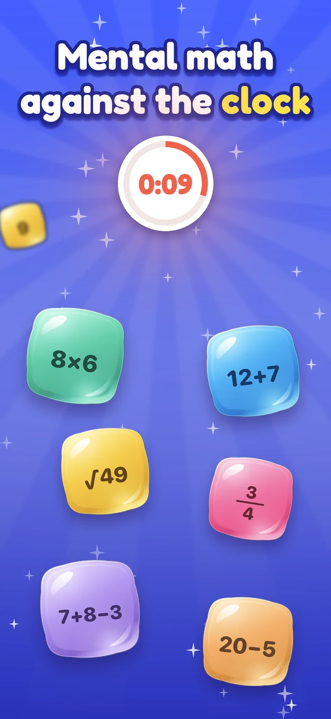 Mental maths against the clock